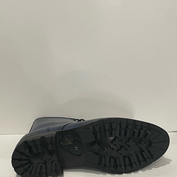 Emilio Franco Boot Chelsea navy round toe Italian leather black sole - Picture 5 of 5